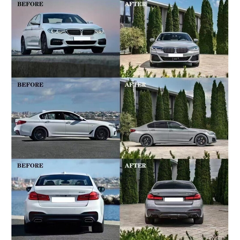 G30 (2017-2019) İÇİN 2020+ LCI M-TECH FACELİFT BODY KIT (Bixenon Farlı model için)