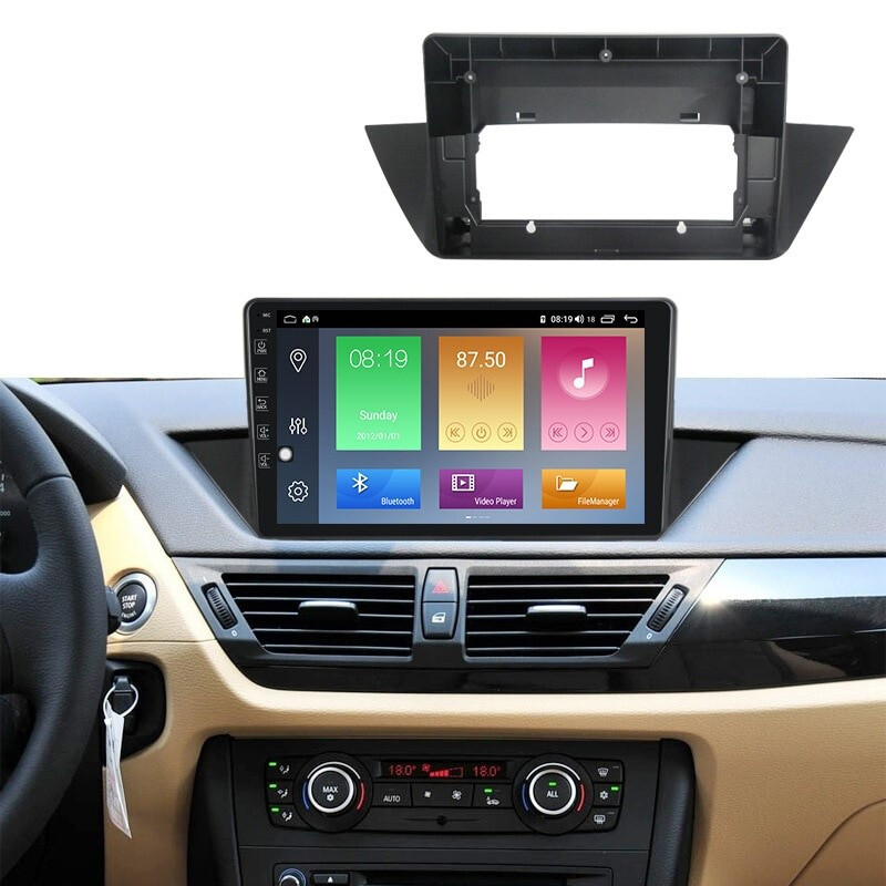 Bmw X1 2009-2015  10.1 İnç  Multimedya Teyp (Çerçeveli) Carplay Özellikli