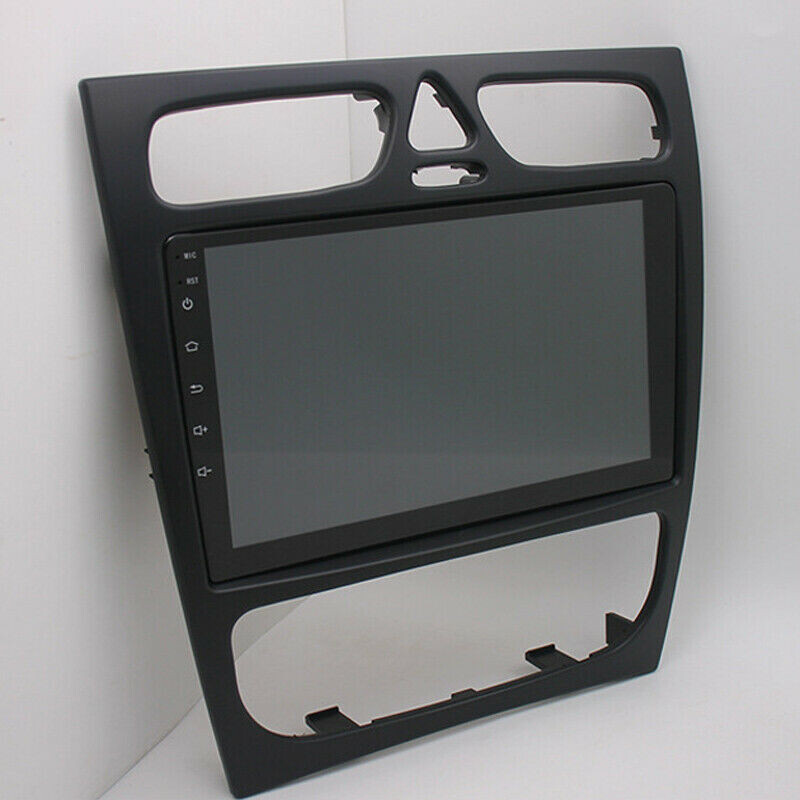 Mercedes C Class (W203) 2001-2004 9 İnç Multimedya Teyp (Çerçeveli) Carplay Özellikli