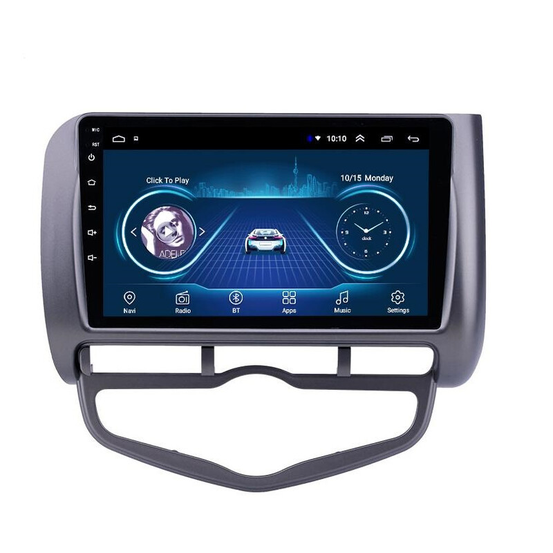 Honda Jazz 2002-2008 9 İnç Multimedya Teyp (Çerçeveli) Carplay Özellikli