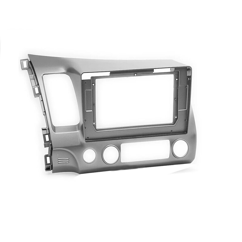 Honda Civic FD6 2006-2011 Model 10.1 İnç Multimedya Teyp (Çerçeveli) Carplay Özellikli Kablo ve Soketleriyle Birlikte