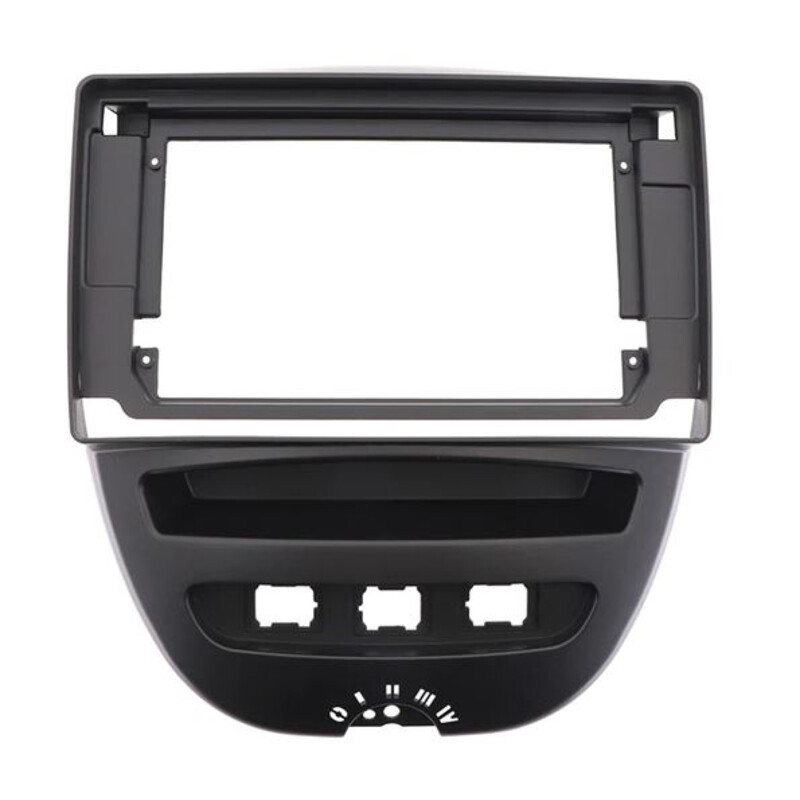 Peugeot 107 2007-2013 10.1 İnç Multimedya Teyp Çerçevesi Canbus ve Kablo ve Aparatlarıyla Birlikte