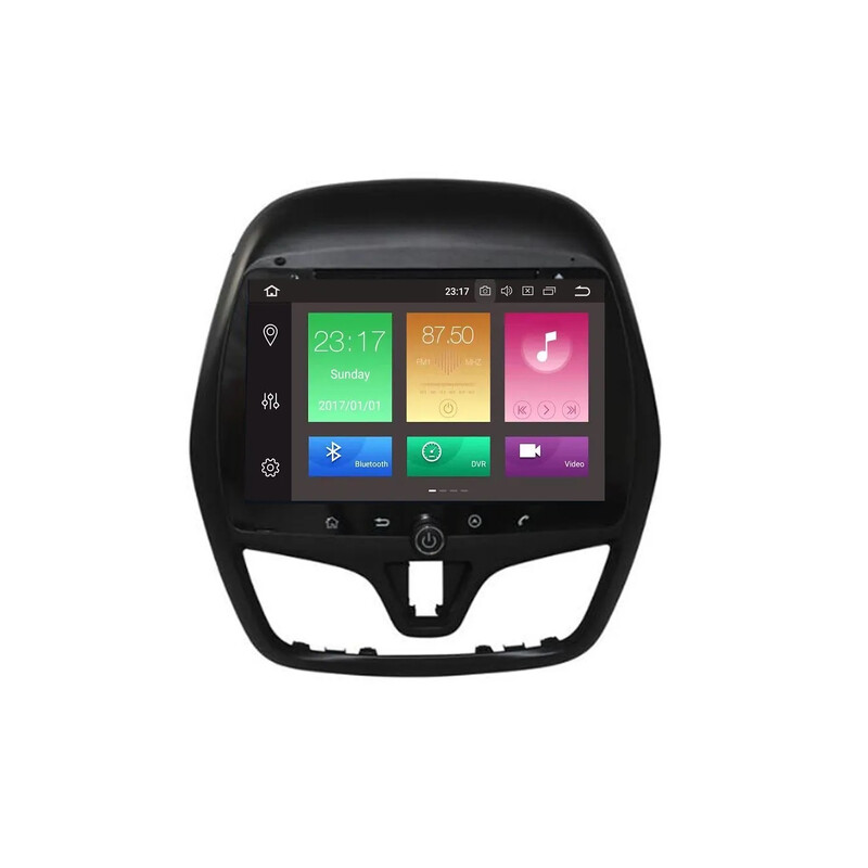 Chevrolet Beat 2015+ 9 İnç Multimedya Teyp (Çerçeveli) Carplay Özellikli