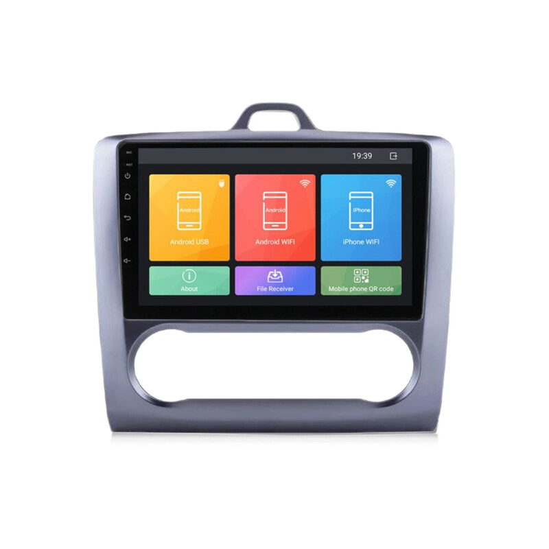 Ford Focus 2005-2011 9 İnç Multimedya Teyp (Çerçeveli) Carplay Özellikli (Dijital Klima)