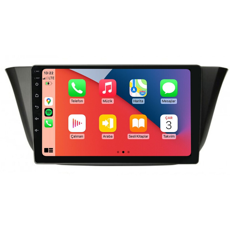 Iveco Daily 2015-2018 - 9 İnç Multimedya Teyp (Çerçeveli) Carplay Özellikli