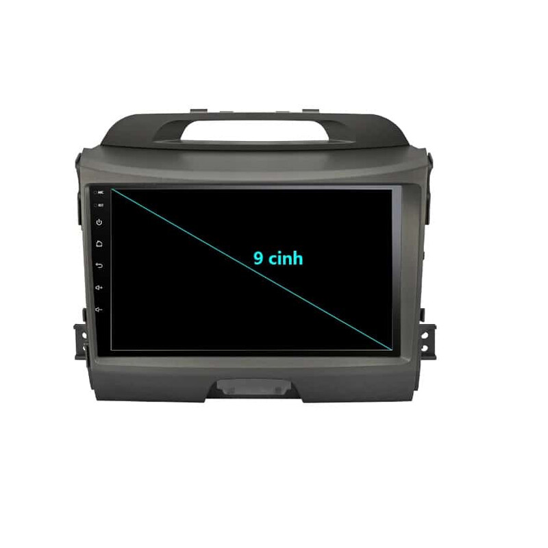 Kia Sportage (SL) 2010-2016 9 İnç Multimedya Teyp (Çerçeveli) Carplay Özellikli