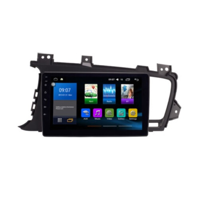 Kia K5 2010-2013 9 İnç Multimedya Teyp (Çerçeveli) Carplay Özellikli
