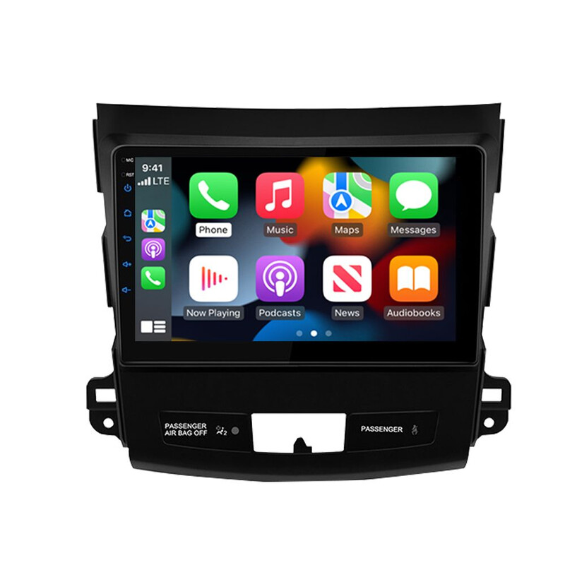 Citroen C-Crosser 2007-2012 9 İnç Multimedya Teyp (Çerçeveli) Carplay Özellikli