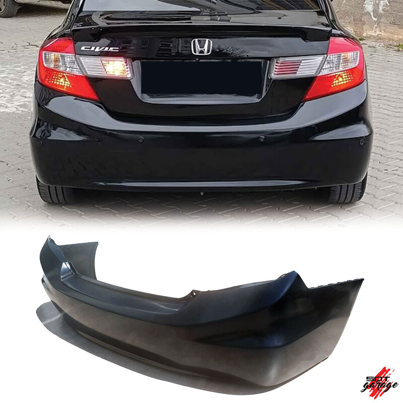 Honda Civic FB7 Arka Tampon Boyasız 2012 2016