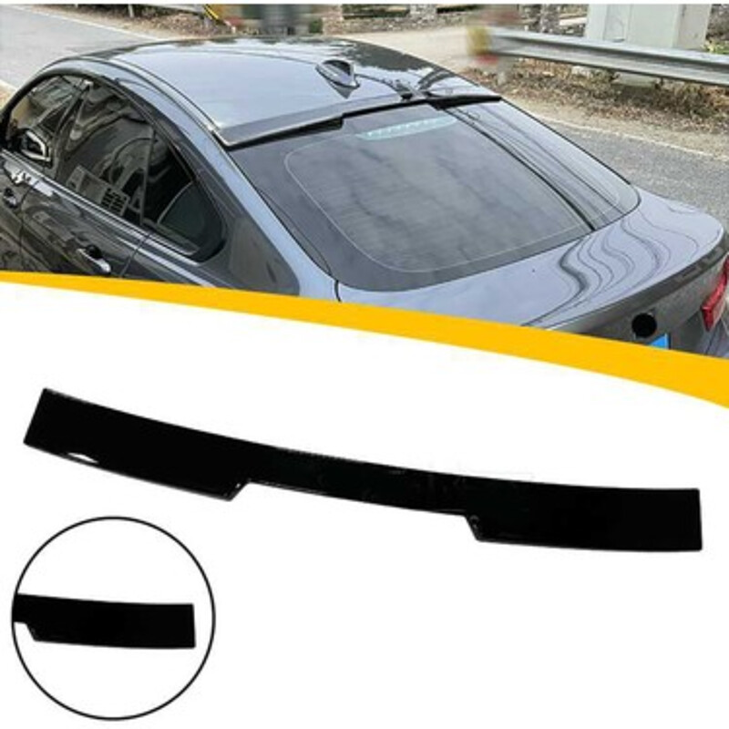 BMW F36 Cam Üstü Spoiler Piano Black Boyalı (4 KAPI) / (2014-2020)