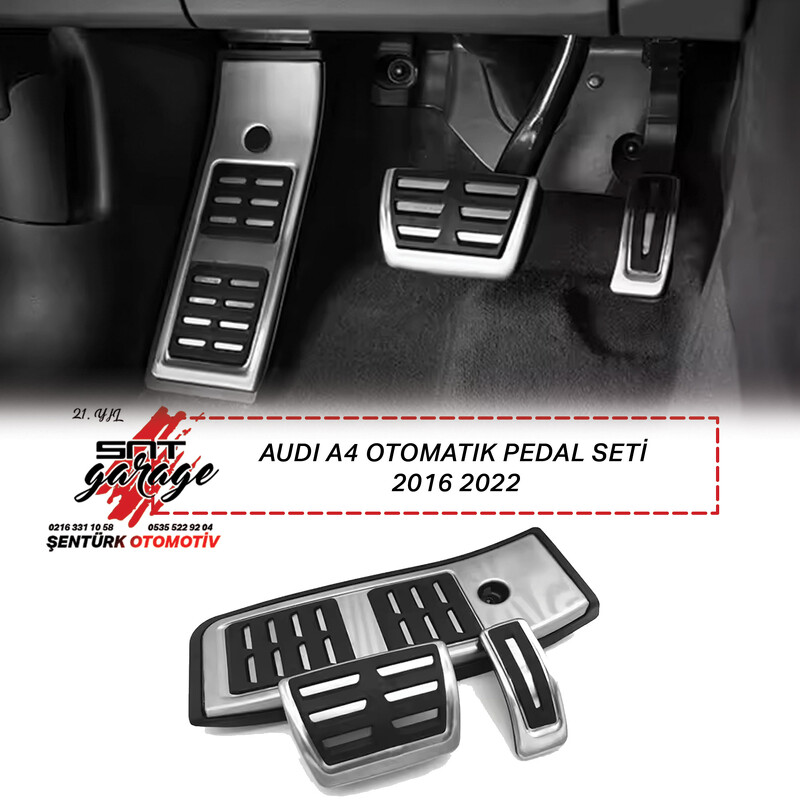 Audi A4 Otomatik Pedal Seti 2016 2022