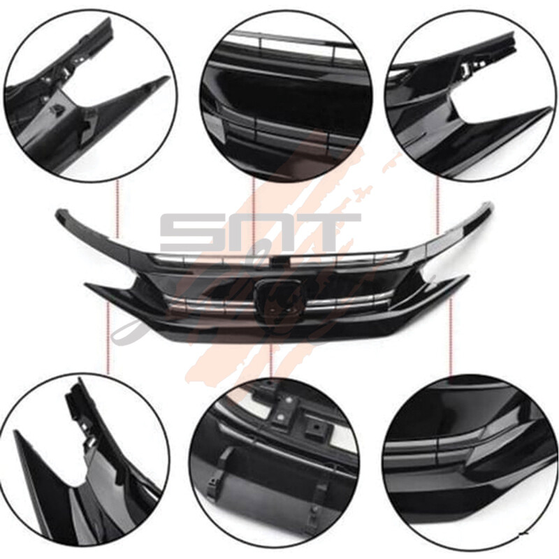 Honda Civic FC5 Rs Panjur Piano Black 2016 2020