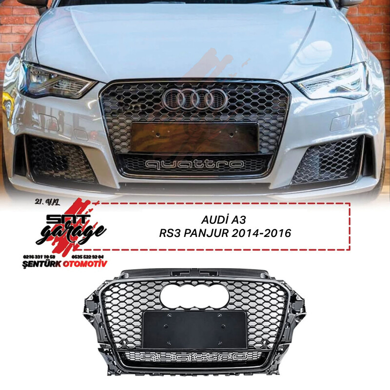 Audi A3 RS3 Panjur 2014-2016