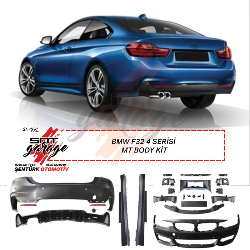 BMW 4 Serisi F32 M Technic Body Kit 2012 2018