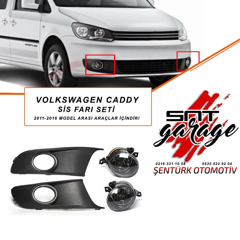 Volkswagen Caddy Sis Far Seti 2011 - 2016