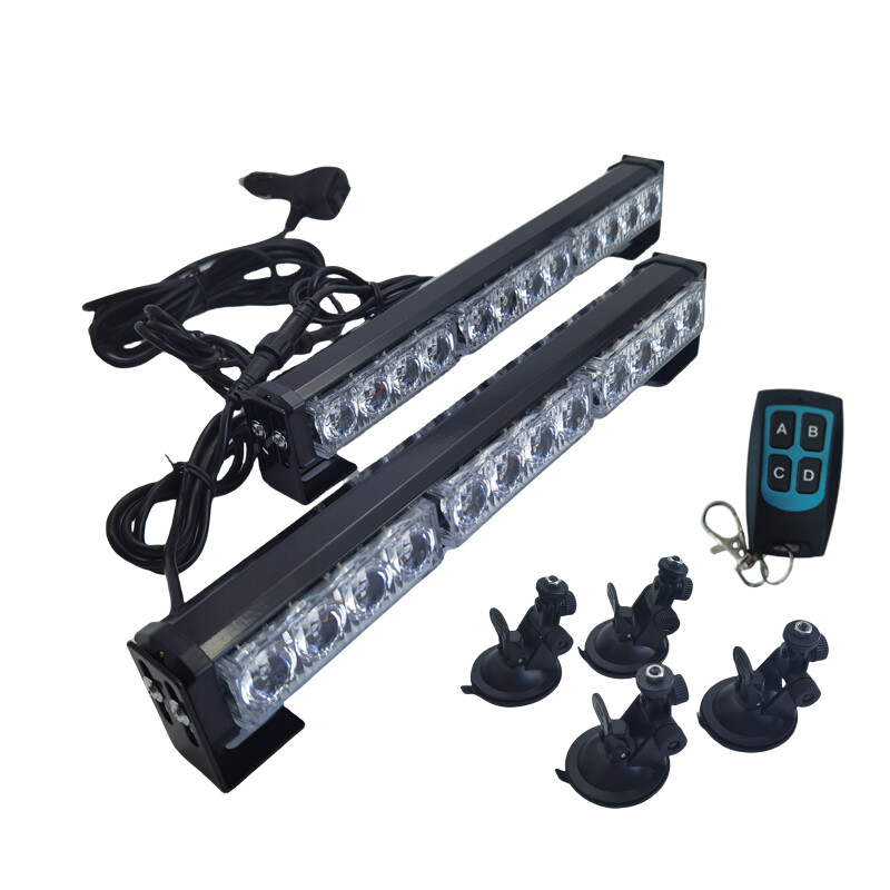 21 Fonksiyonlu Çakar Lamba Sarı Sarı 2`li Set Vantuzlu Kumandalı 12-36V 72W / LAPA212