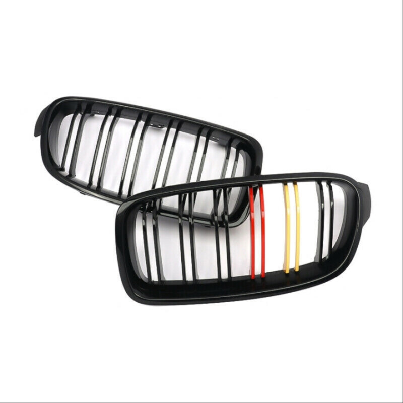 4 SERISI F32 IÇIN UYUMLU   2013-2019 M4 GÖRÜNÜM BOBREK (CIFT CIZGI PANJUR) ALMAN RENK