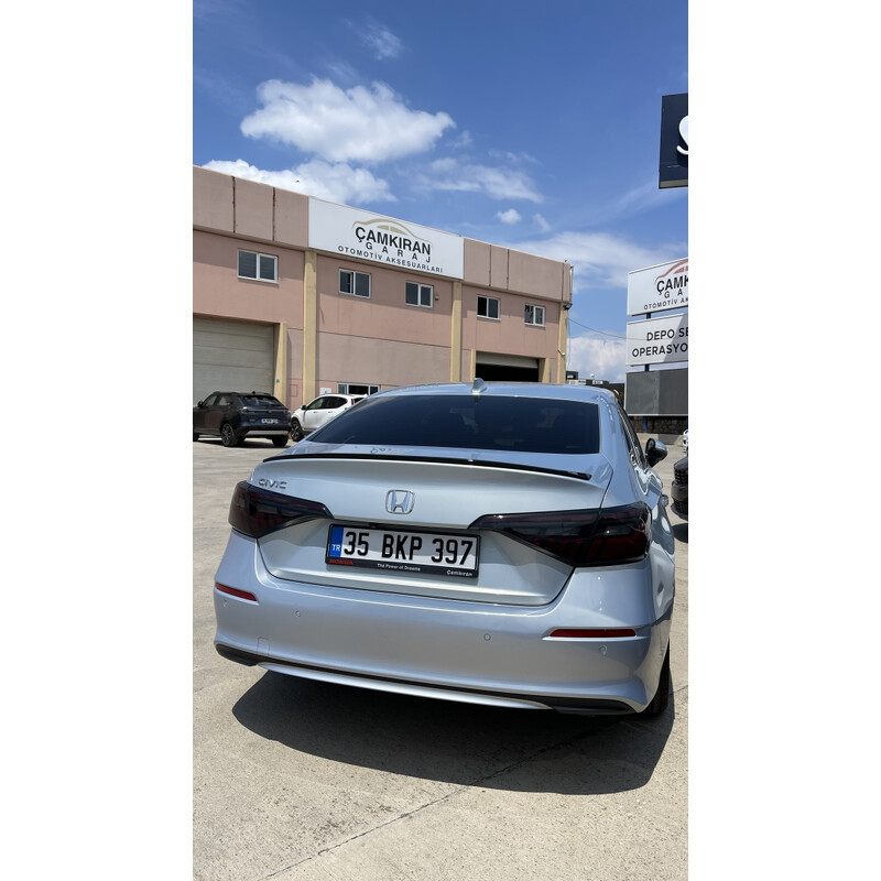 Honda Civic FE1 Hybrid Spoiler Parlak Siyah