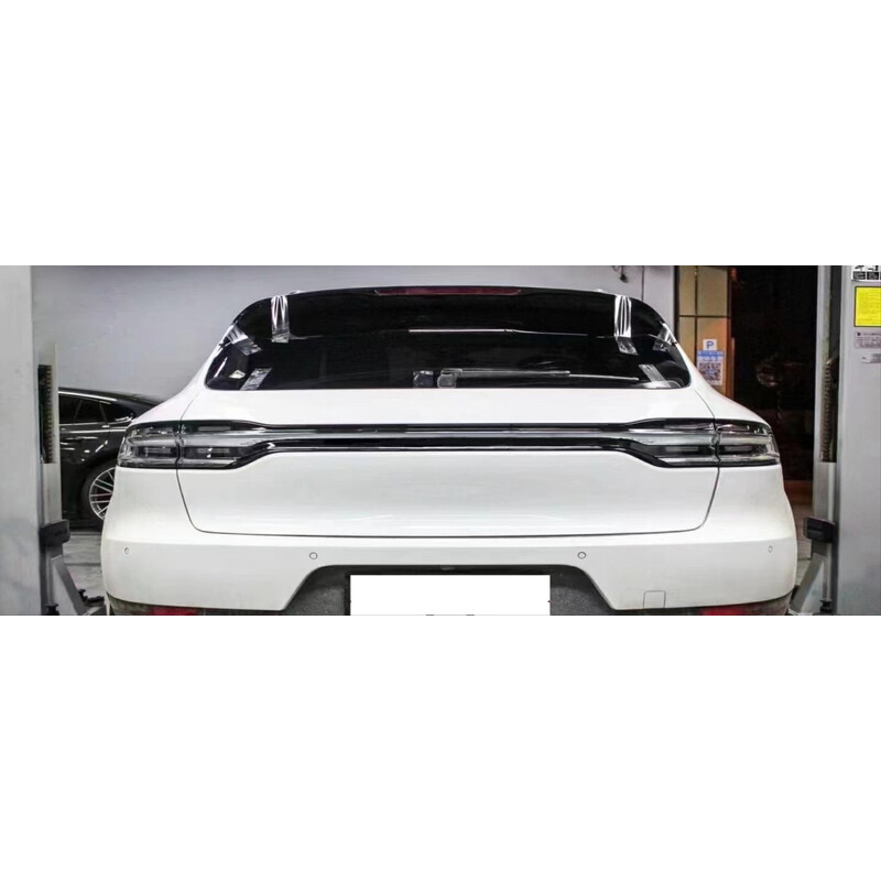 MACAN 2014-2018 IÇIN UYUMLU BAGAJ KAPAGI VE LED STOP 2018+ GÖRÜNÜM FACELIFT - SMOKE