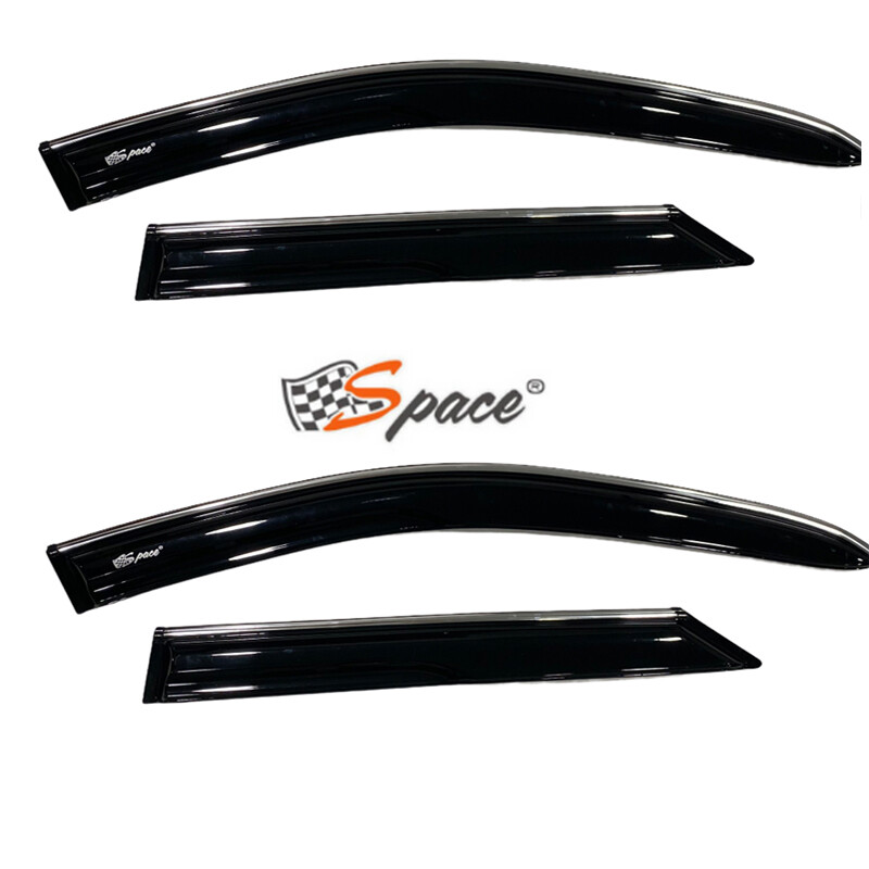 Krom cam rüzgarlığı Honda Civic 2001-2005  4`lü/ CARU427