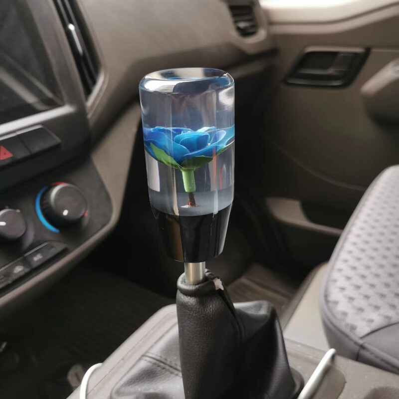 Vites Topuzu Mavi Çiçek Görünümlü 10 cm / ICVI216