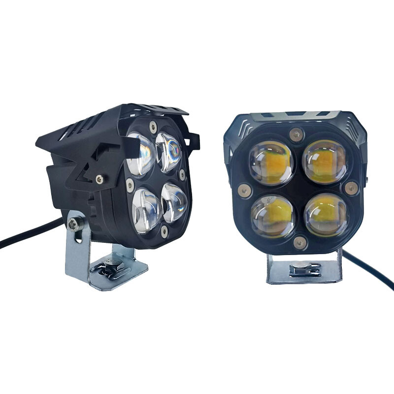 Offroad Sis lambası Mavi Gündüz Ledli Çakarsız 7.8 x 7.8 x 7.1 cm set 12-60v / LASS366