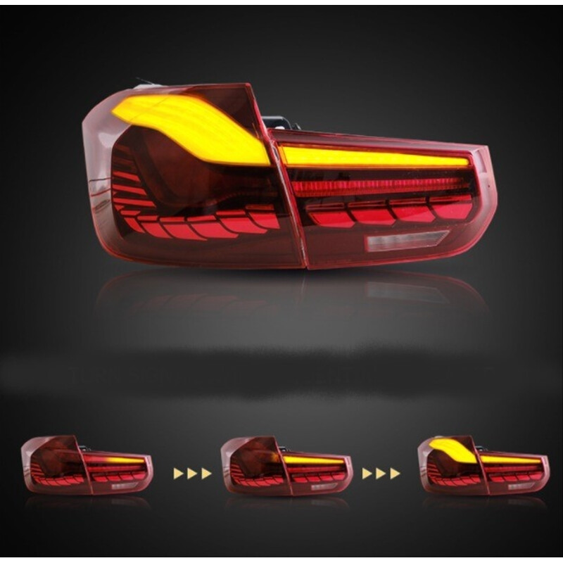 BMW 328i Dragon Led Stop Seti 2013-2018 Kırmızı