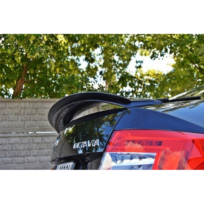 Skoda Octavia 2013-2020 İçin RS Spoiler - Piano Black