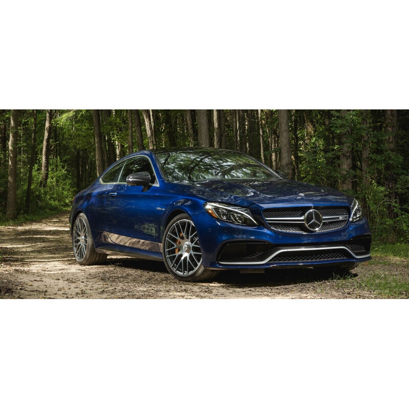 W205 C SERİSİ İÇİN C63 GÖRÜNÜM ÖN TAMPON PANJUR (SILVER TRIM)