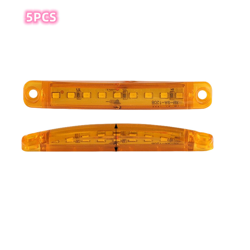 Parmak Led 9 Led 4W 12-24v 10cm Sarı / LAAM660