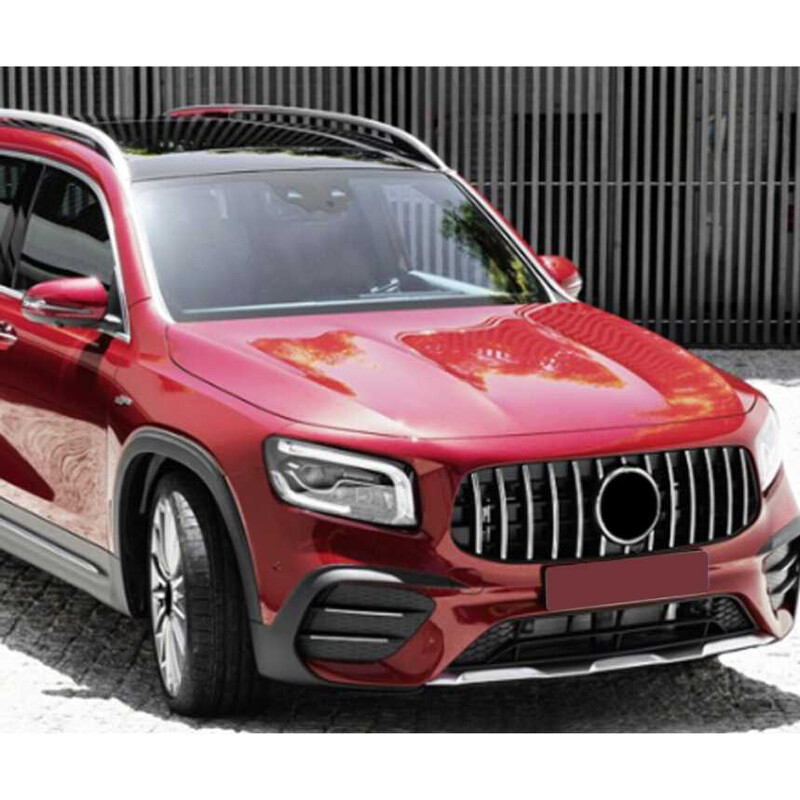 Mercedes X247 2016+ Glb İçin Uyumlu Gtr Panjur Krom(Progressive Model İçin)
