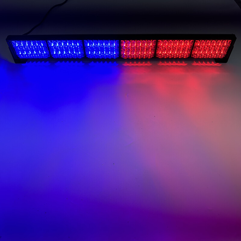 21 Fonksiyonlu Çakar Lamba 68cm Kırmızı-Mavi 12-30v / LAPA204