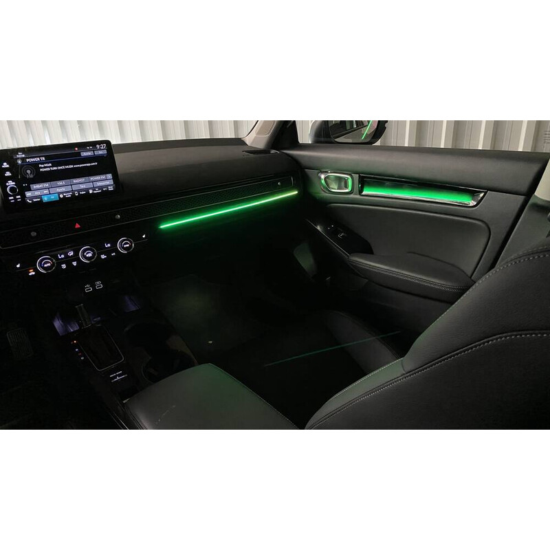 2022 CIVIC FE1 İÇİN DİNAMİK AMBİANS AYDINLATMA SETİ (APLİKASYON VE DUGME KONTROLLÜ)