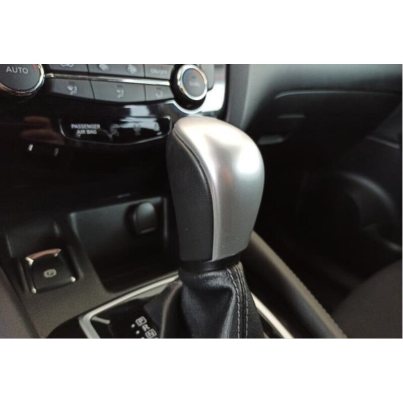 QASHQAI 2014-2020 IÇIN UYUMLU VITES TOPUZU KAPLAMA - SILVER (OTOMATIK VITES)