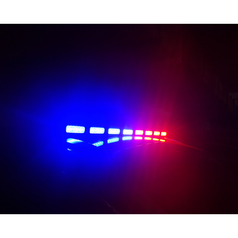 17 Fonksiyonlu Çakar Lamba 120Cm Kırmızı-Mavi 12-30v / LAPA208