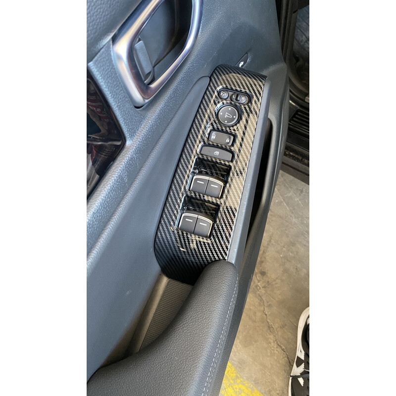 Honda Civic Karbon Cam Düğme Kaplama Seti 2022