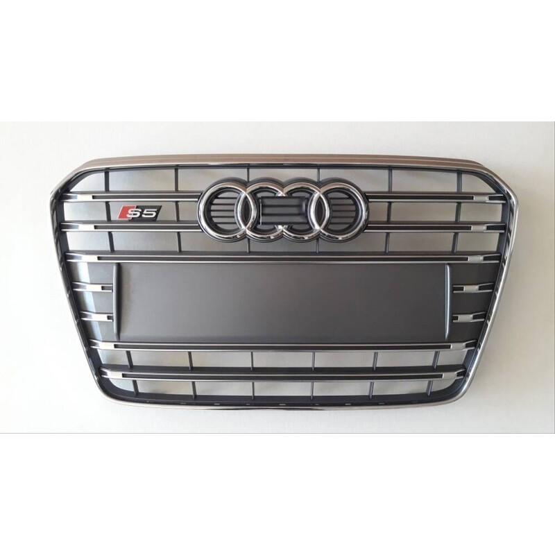 Audi A5 2012-2016 İçin Uyumlu S5 Panjur - Gri İthal