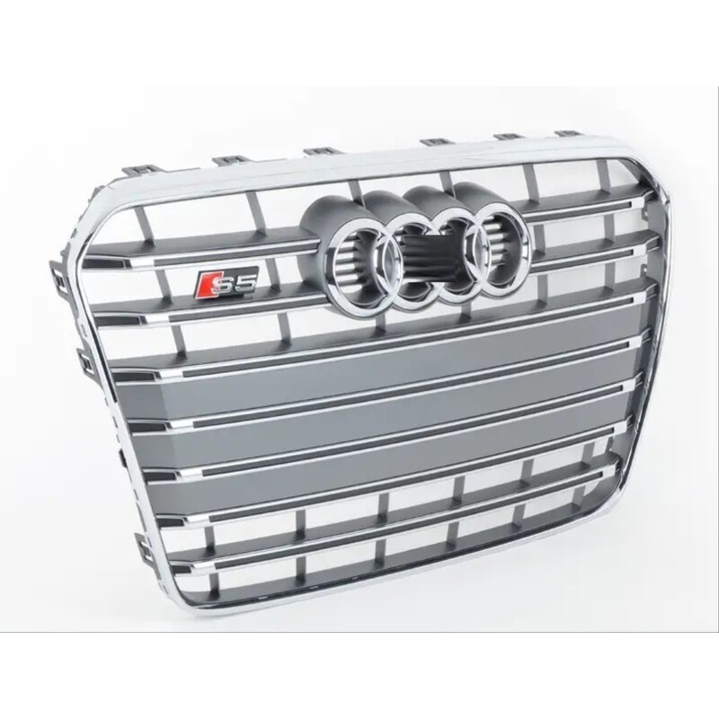 Audi A5 2012-2016 İçin Uyumlu S5 Panjur - Gri İthal