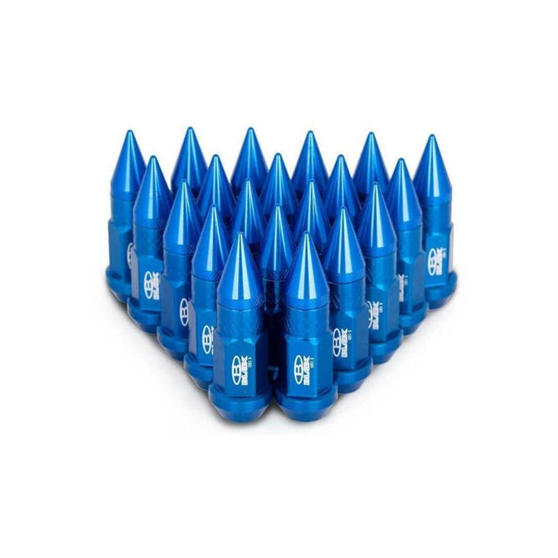 Alüminyum Sivri Bijon Seti 20 Parça Mavi