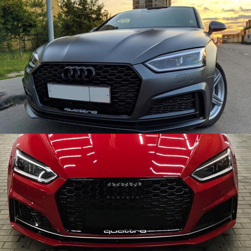 Audi A5 RS5 Ön Tampon Ve Panjur Seti 2016 2019
