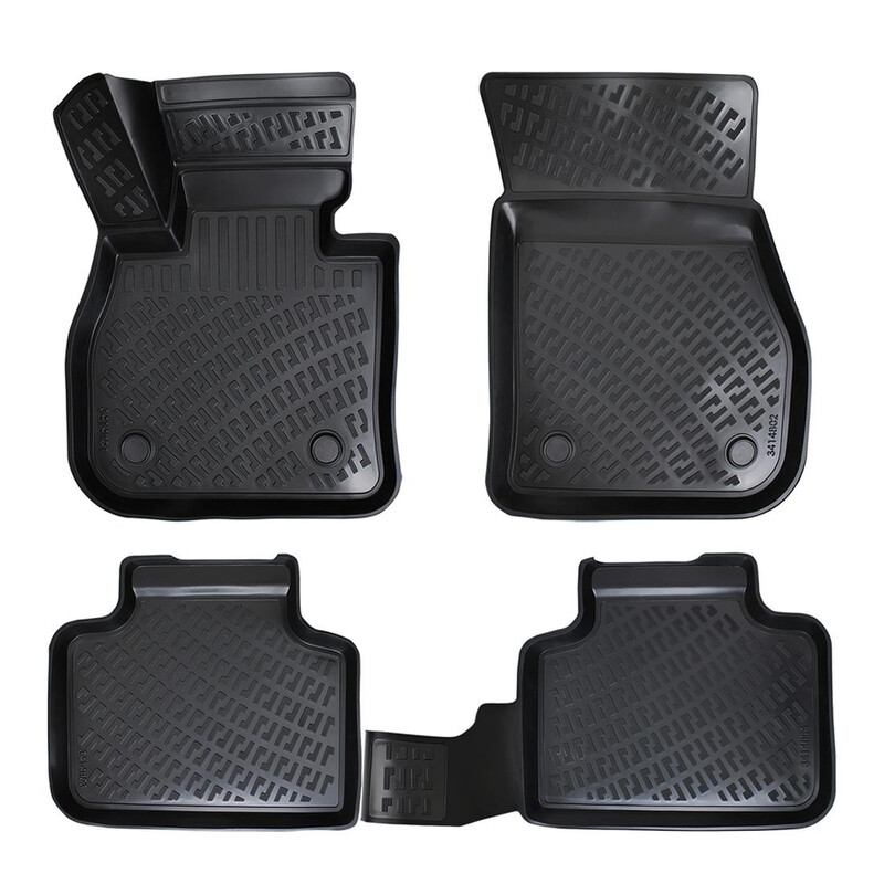 BMW 2 Serisi Coupe 3D Havuzlu Paspas 2014 Sonrası