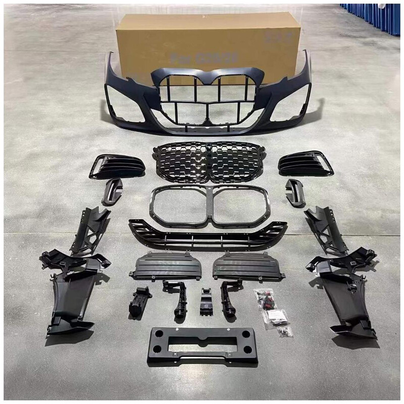 BMW 3 Serisi G20 İçin G22 Dönüşüm Krom Çerçeveli 2020 2021