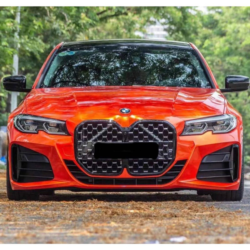 BMW 3 Serisi G20 İçin G22 Dönüşüm Krom Çerçeveli 2020 2021