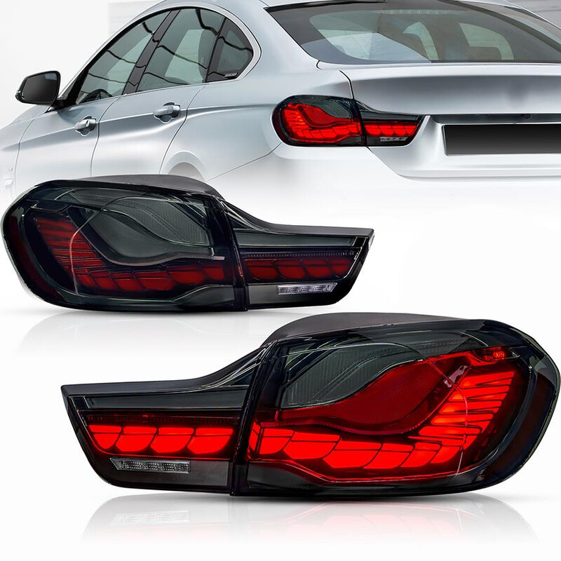 BMW M4 Led Stop Animasyonlu Smoke 2014-2020