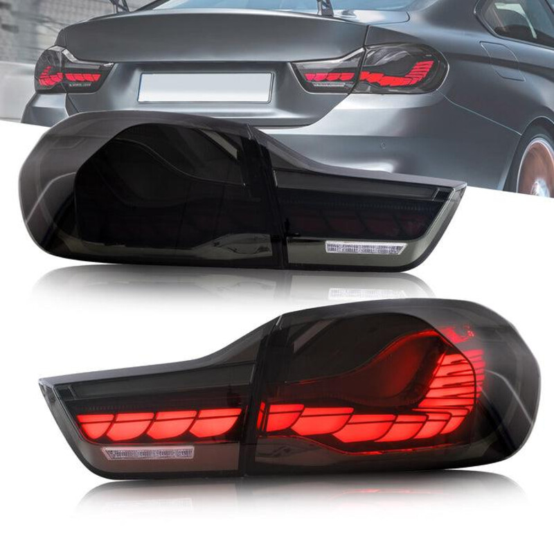BMW M4 Led Stop Animasyonlu Smoke 2014-2020