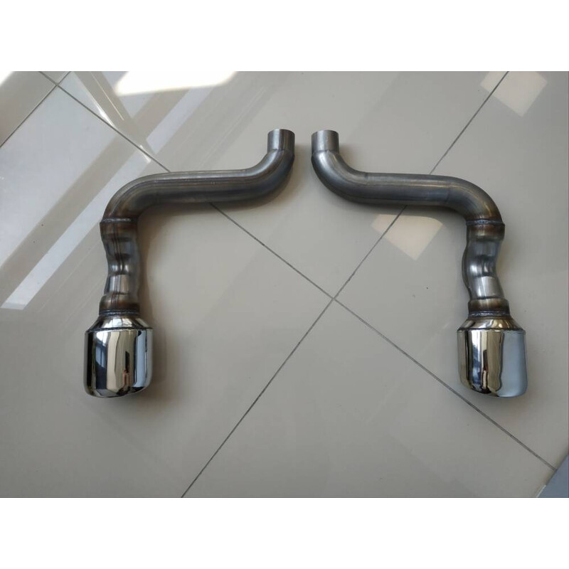 Honda Civic Fc5 2016-2020 İçin Uyumlu Difüzör Çift Çıkış İçin Egzoz Seti