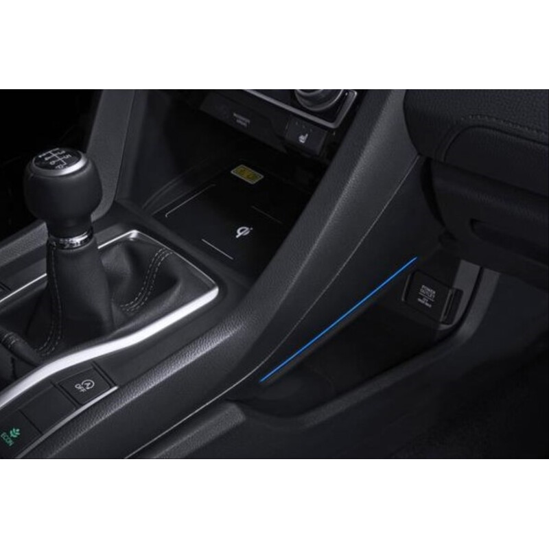 Honda Civic Fc5 2016-2020 İçin Uyumlu Vites Konsol Aydınlatma - Mavi