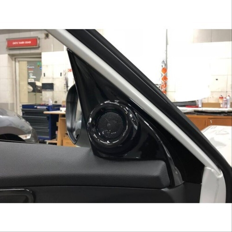 Honda Civic Fc5 İçin Uyumlu Tweeter Kaplama - Piano Black