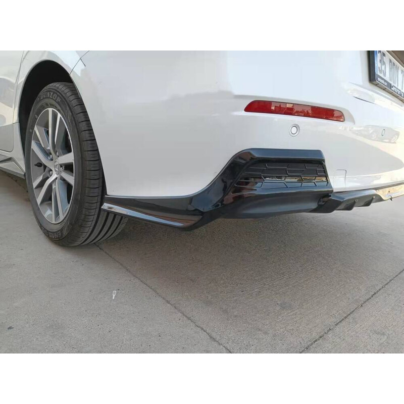 Honda Civic FE1 2022 İçin Uyumlu Arka Flap Takımı - Piano Black