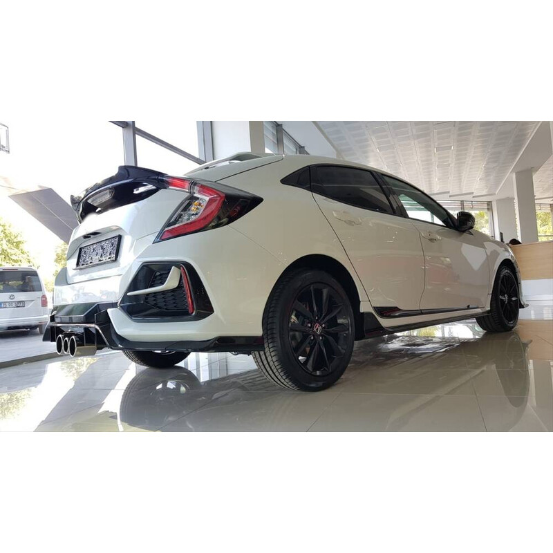 Honda Civic FK7 2016-2020 İçin Uyumlu Hatchback Spoiler Dto Boyasız